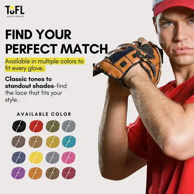 Showcases the brand's product line by displaying all available color options, helping customers find the perfect match for their glove style.