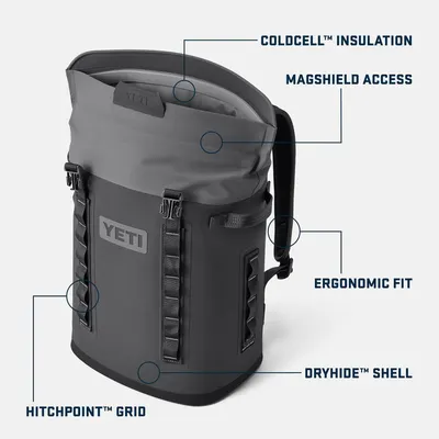 Breaks down the backpack's key structural components and materials to help shoppers understand the product's construction and functional design features.…