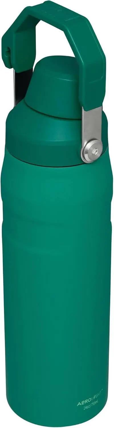 Provides a clean, catalog-style view of the water bottle showing its design, handle, and overall appearance without distractions.