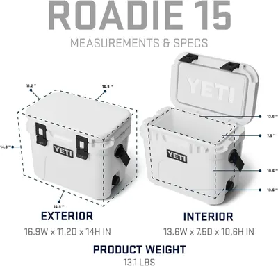 Provides exact measurements of the cooler's exterior and interior dimensions along with product weight to help shoppers understand the physical size and…