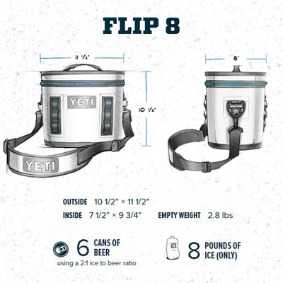 Shows the exact physical dimensions, weight, and capacity of the cooler to help shoppers understand how big it is and what it can hold. Communicates the…
