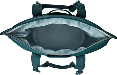 Shows the spacious interior and wide opening of the bag to reassure shoppers about storage capacity and ease of access.