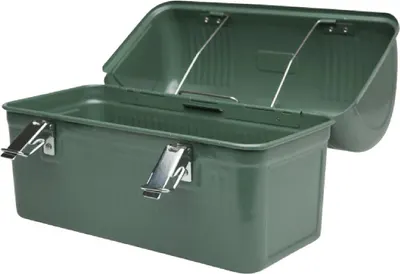 Displays the internal structure of the lunch box, showing the compartments and organizational layout to help shoppers understand storage capacity and design.