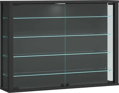 Clean catalog-style product photo showing the display cabinet empty on a white background with no text or design elements.