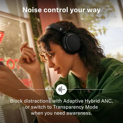 Shows shoppers they can block distractions or switch to awareness mode when needed.