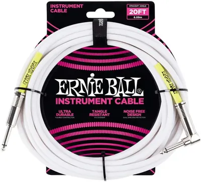 Packaging panels list three cable benefits so shoppers see durability, tangle resistance and low noise at a glance. States the cable length in feet and metres so shoppers know the reach before buying.