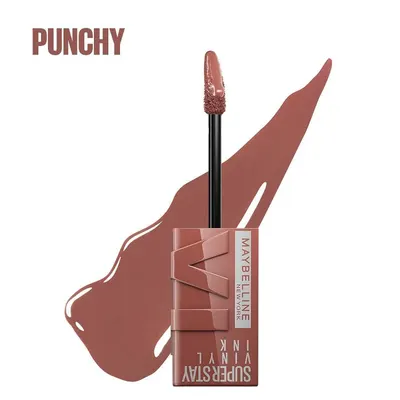 Swatch and shade label show the rich brown-rose color so shoppers can judge the shade before buying.