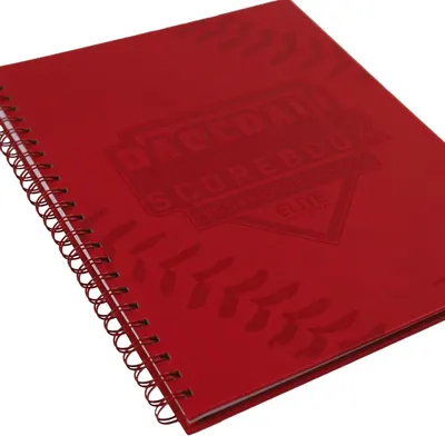 Shows the durable textured cover at an angle to convey a premium, sturdy build.