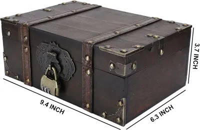 Shows exact box dimensions so shoppers can judge the physical size before buying.