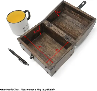 Gives interior dimensions so shoppers can judge how much the chest holds.