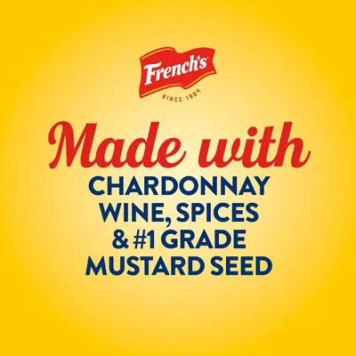 Reinforces the French's brand heritage and its Chardonnay wine recipe to build trust.