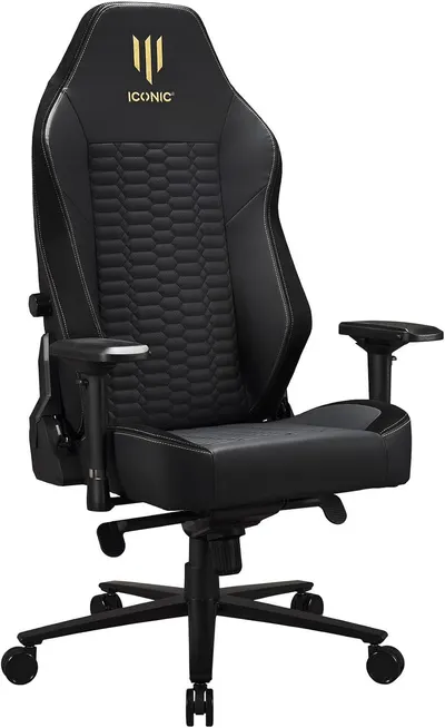 Highlights the chair construction details for shoppers evaluating build quality.