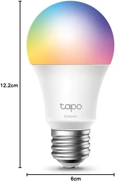 Shows the bulb design and its physical dimensions for fit reference. Gives exact physical dimensions so shoppers can confirm the bulb fits their fixture.