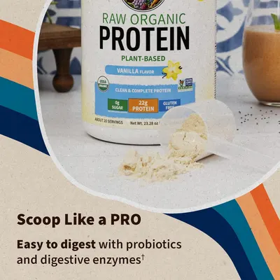 Secondary Images for Amazon.com: Vegan Protein Powder