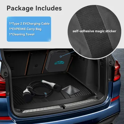 Secondary Images for EVPEIWE 22kW 32A Type 2 EV Charging Cable