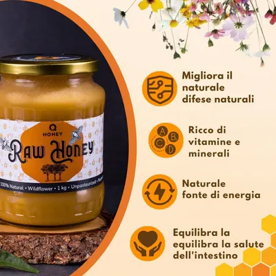 Secondary Images for Miele Grezzo Puro 1kg