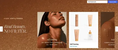 Brand Story for Amazon.com : + Lux Unfiltered N°32 ORIGINAL Gradual Self Tanning Cream in Rosewood