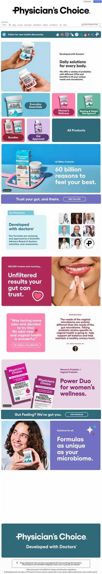 Brand Store for Amazon.com: Physician's Choice