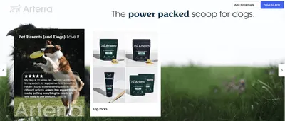 Brand Story for Amazon.com : All-in-One Dog Supplement for Advanced Wellness & Longevity