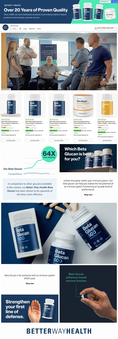 Brand Store for Amazon.com: Better Way Health