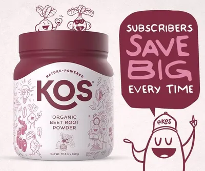 Secondary Images for Amazon.com: KOS Organic Beet Root Powder