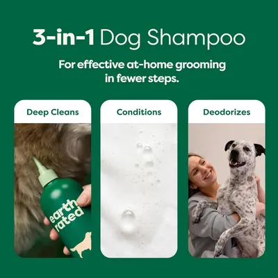 Secondary Images for Amazon.com: Earth Rated Coat-Specific 3-in-1 Double-Coated Dog & Puppy Shampoo