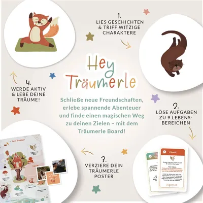 Secondary Images for Amazon.de: LEBENSKOMPASS Träumerle Board für Kinder
