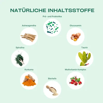 Secondary Images for DOG1 8-in-1 Nahrungsergänzungsmittel Hund (1x) mit Vitamin B Komplex und Glucosamin