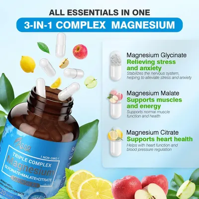Secondary Images for Amazon.com: ASSR Triple Magnesium Complex