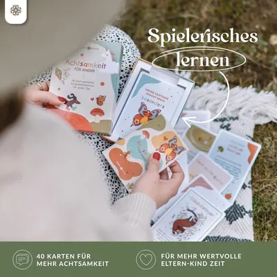 Secondary Images for Lebenskompass Achtsamkeitskarten für Kinder Affirmationskarten Kinder für positives Denken