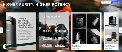 Brand Story for Amazon.com: Toniiq 52,000 mg 40x Extracto Concentrado