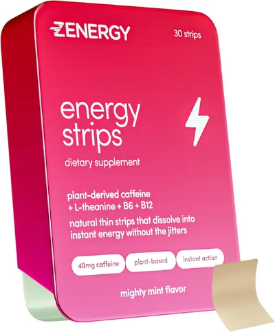 Secondary Images for Amazon.com: ZENERGY Energy Oral Strips