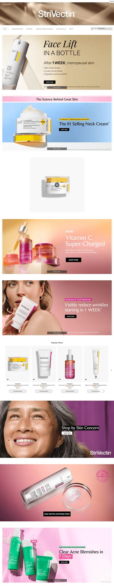 Brand Store for Amazon.com: StriVectin