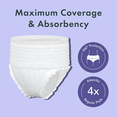 Secondary Images for Amazon.com: Rael Disposable Underwear for Women