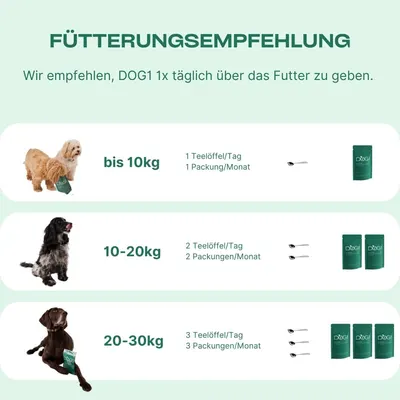 Secondary Images for DOG1 8-in-1 Nahrungsergänzungsmittel Hund (1x) mit Vitamin B Komplex und Glucosamin