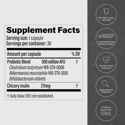 Secondary Images for Amazon.com: GLP-1 Probiotic