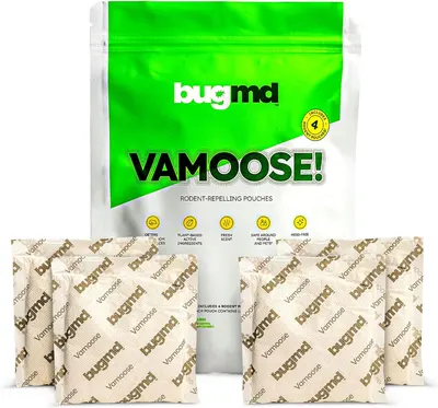 Secondary Images for Amazon.com : BugMD Vamoose Rodent Repellent Pouches (1 Pack