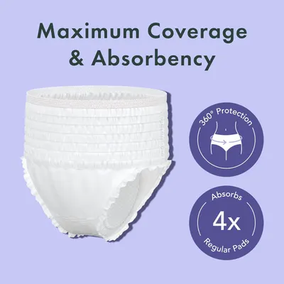 Secondary Images for Amazon.com: Rael Disposable Underwear for Women