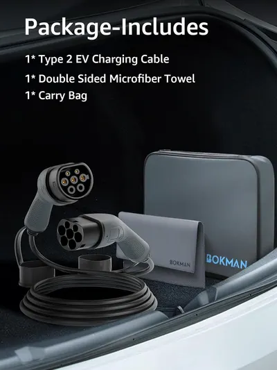 Secondary Images for bokman Type 2 EV Charging Cable
