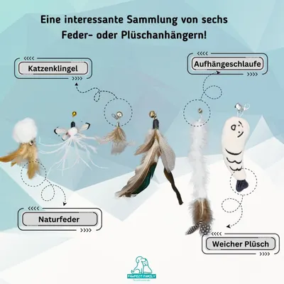 Secondary Images for Pawfect Family® Interaktives Katzenspielzeug Set
