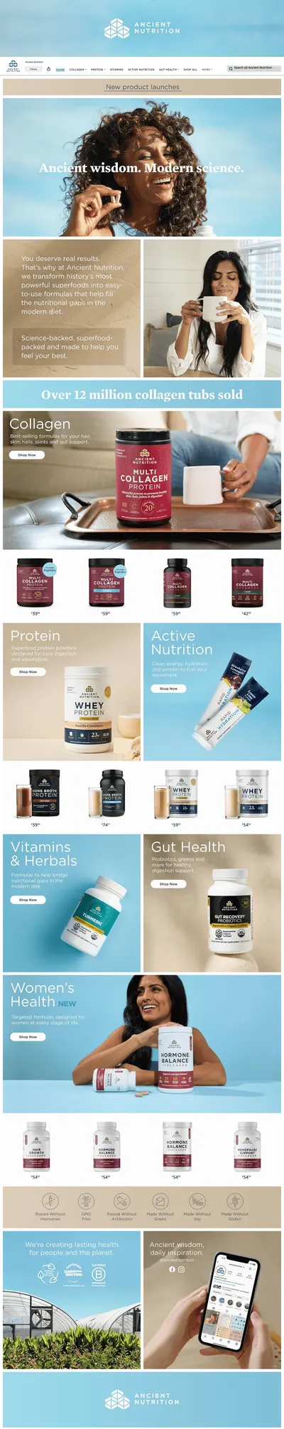 Brand Store for Amazon.com: Ancient Nutrition