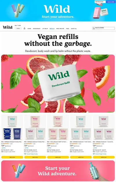 Brand Store for Amazon.com: Wild: Refills