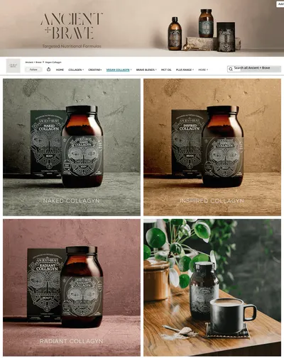 Brand Store for Amazon.co.uk: Ancient + Brave: Vegan Collagyn