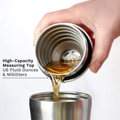 Secondary Images for Amazon.com: Elevated Craft Hybrid Cocktail Shaker