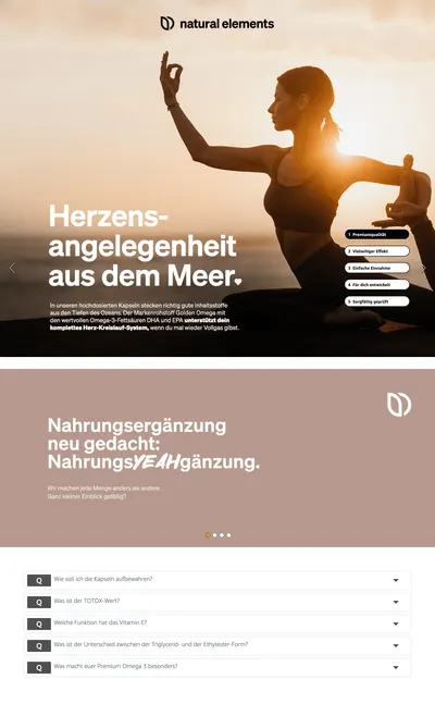 Premium A+ Content for Premium Omega 3