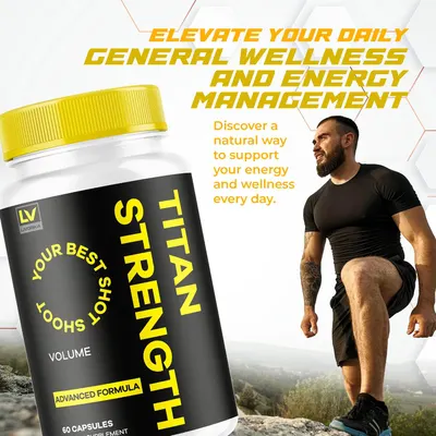 Secondary Images for Amazon.com: (2 Pack) Titan Strength Pills