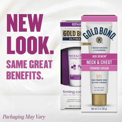 Secondary Images for Amazon.com: Gold Bond Age Renew Neck & Chest Firming Cream
