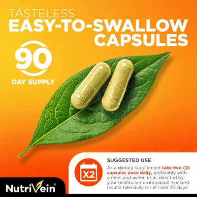Secondary Images for Amazon.com: Nutrivein Liposomal Vitamin C 1650mg
