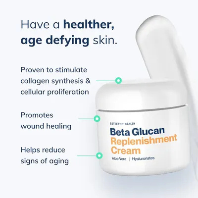 Secondary Images for Amazon.com: Moisturizing Replenishment Cream with Beta Glucan