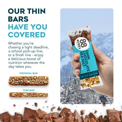 Secondary Images for Amazon.com: 88 Acres Granola Bar Thins